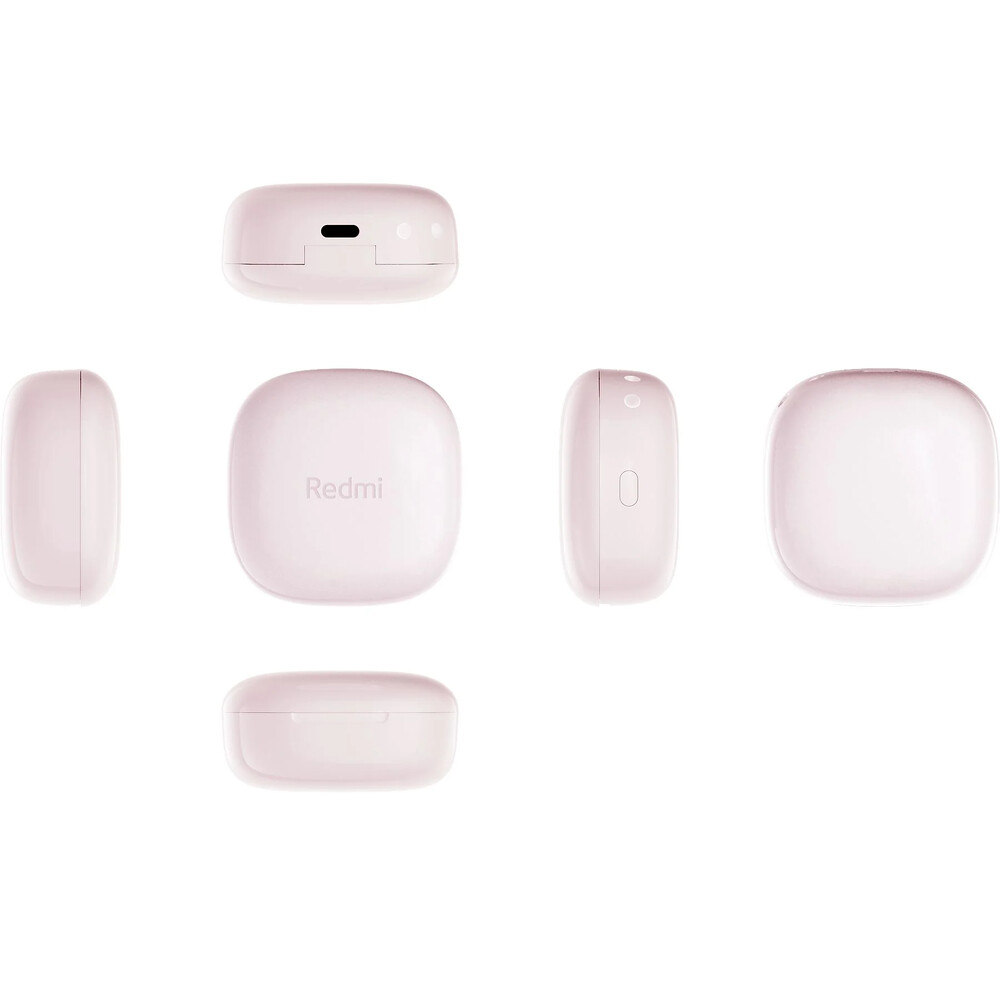 XIAOMI Redmi Buds 6 Play TWS Bluetooth fülhallgató mikrofonnal, rózsaszín 