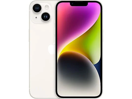 APPLE IPHONE 14 128 GB Csillagfény Kártyafüggetlen Okostelefon